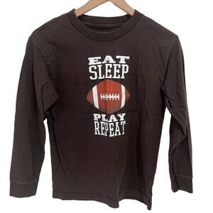 Urban Pipeline Brown Football Long Sleeve Shirt Size Medium